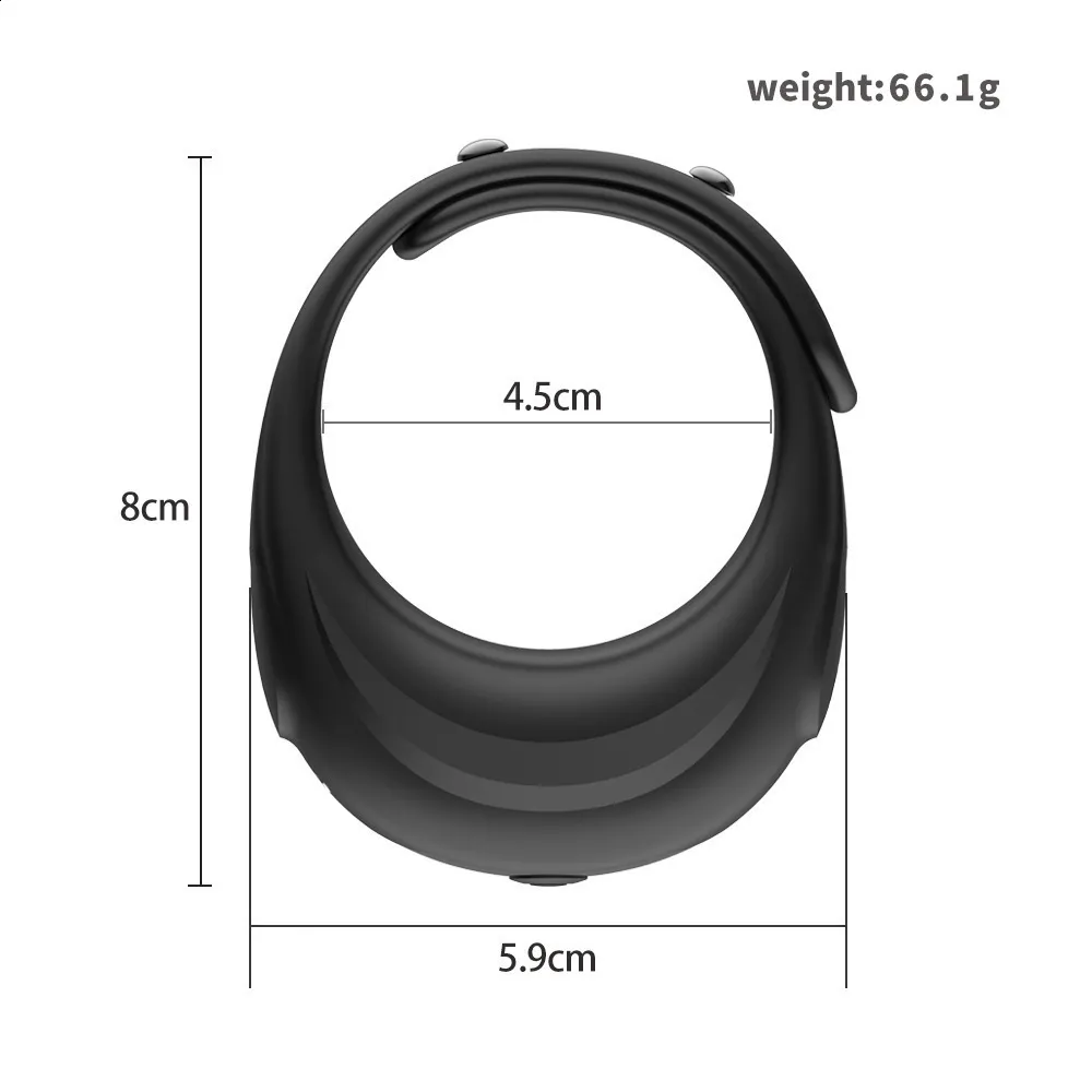 Vibrators Smart Cock Ring With APP Data Counter Sex... From Gou06, $10.67
