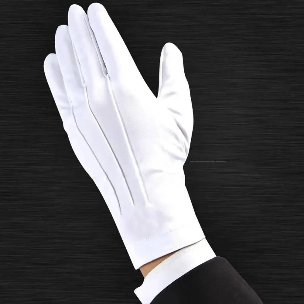 3 Strength Adult Formal Cleaning White Cotton Gloves... From Whiskers01 ...