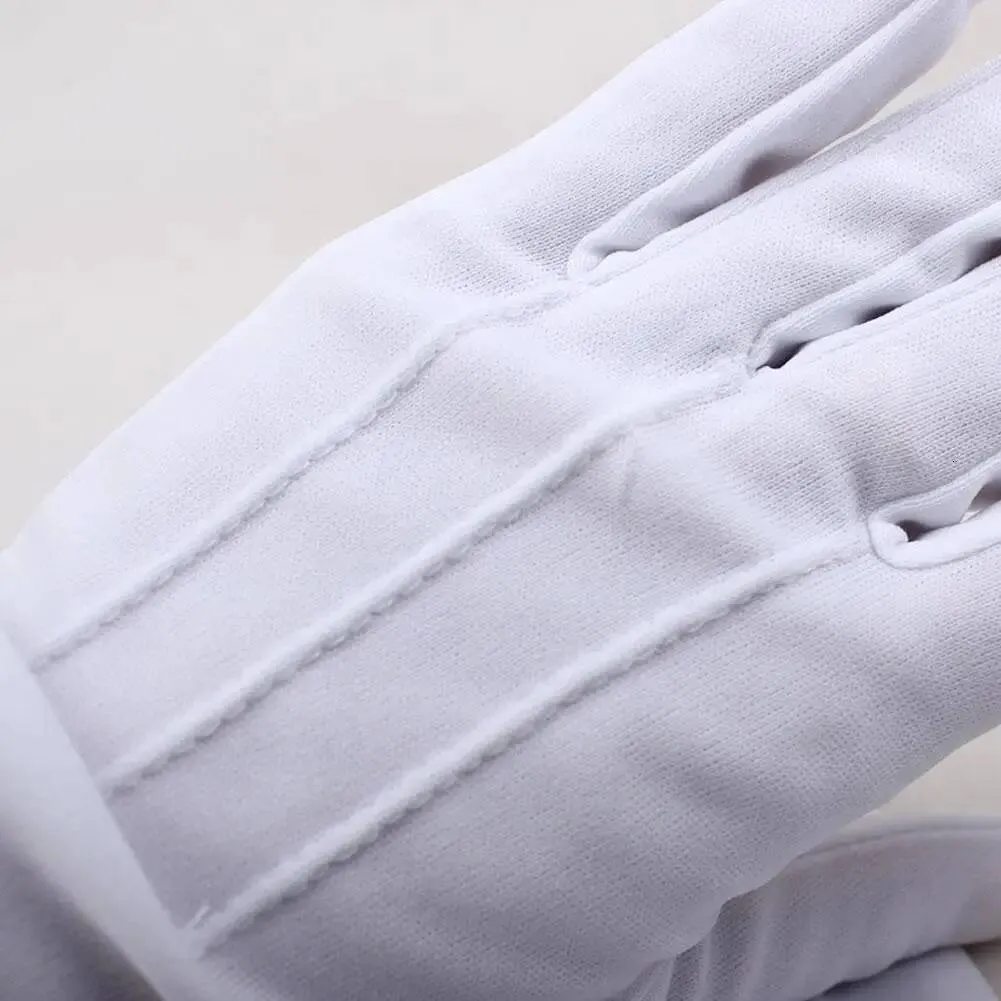 3 Strength Adult Formal Cleaning White Cotton Gloves... From Whiskers01 ...