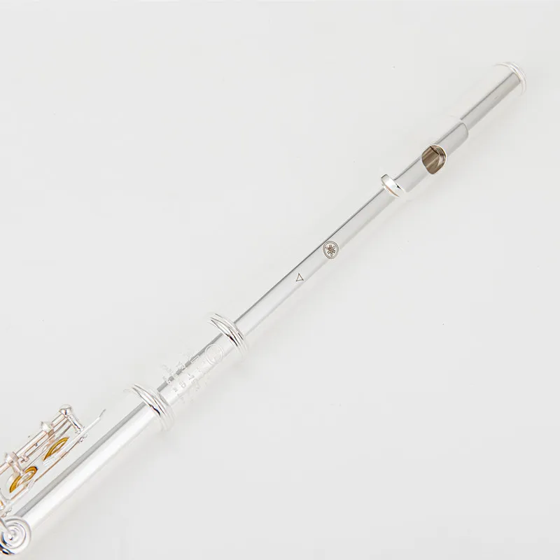 Japan 797 flute Sliver Flute 17 Open Hole C Tune E key Musical instrument Professional with Case 