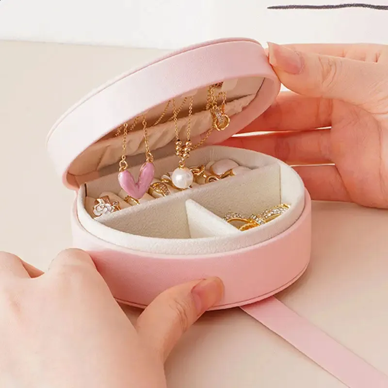 goldwheat ジュエリーボックス ロックとミラー付き ロック可能