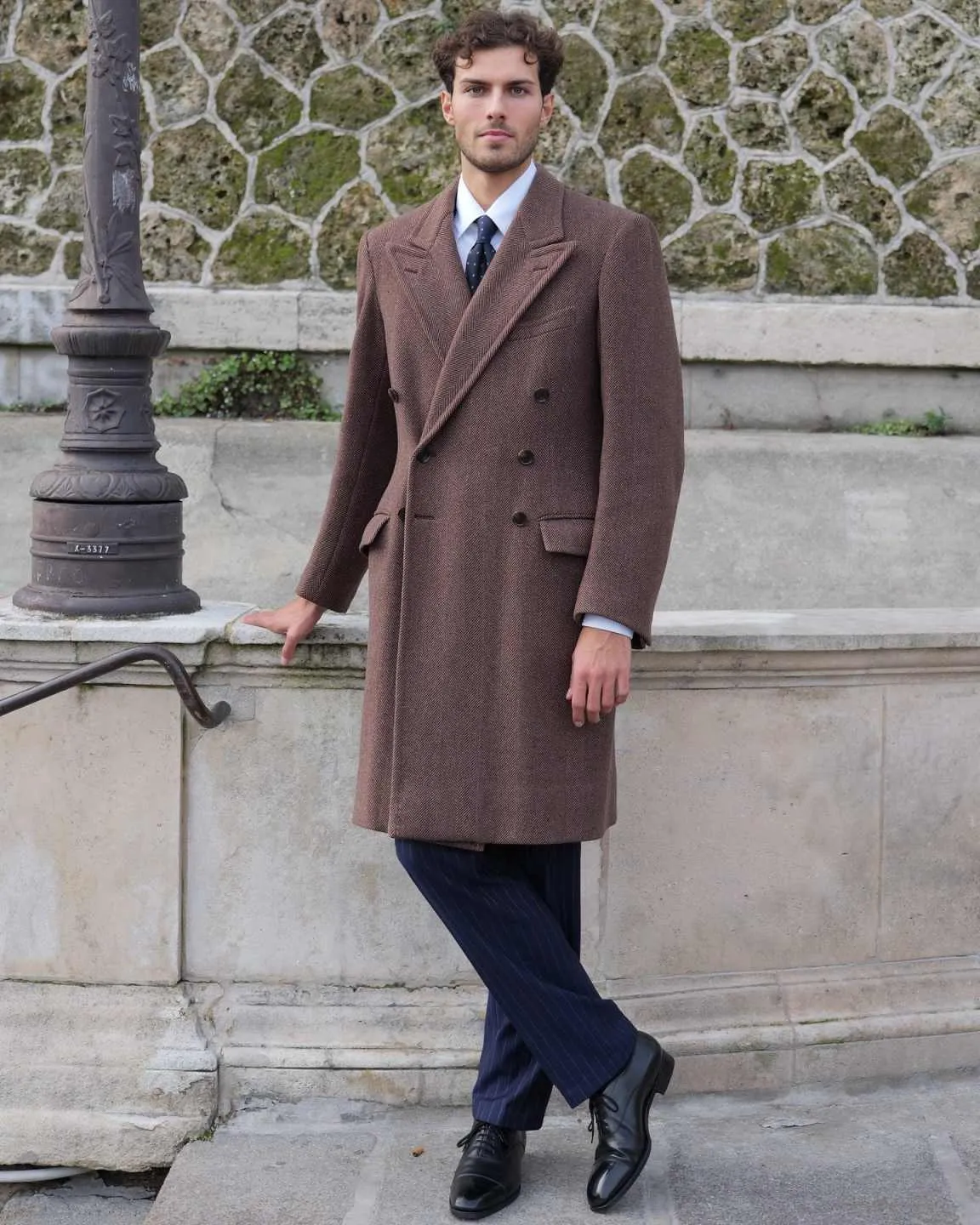 ジャケット・アウター Y's for men Double-breasted Chester coat Y's for men Double-breasted Chester coat Mens Double Breasted