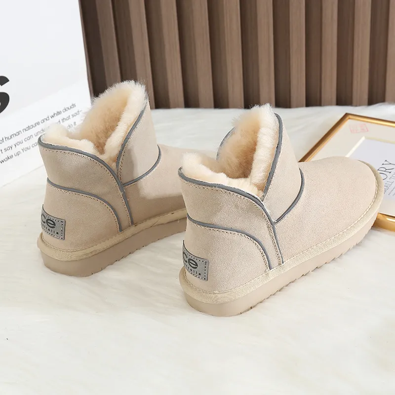 CE Designer Free Shipping Oxhide Affordable Winer Ani Slip Snow Boos Wih Hick Plush Coon Shoes_voghion.com