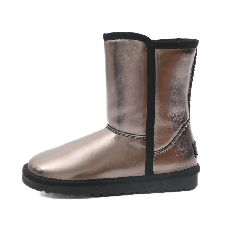 Designer Winter Snow Boots With Thick Plush Lining And Anti-slip_voghion.com