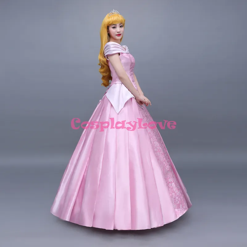 strapless open back dress Girls Christmas Dress Princess Aurora Costume Dress main image 0