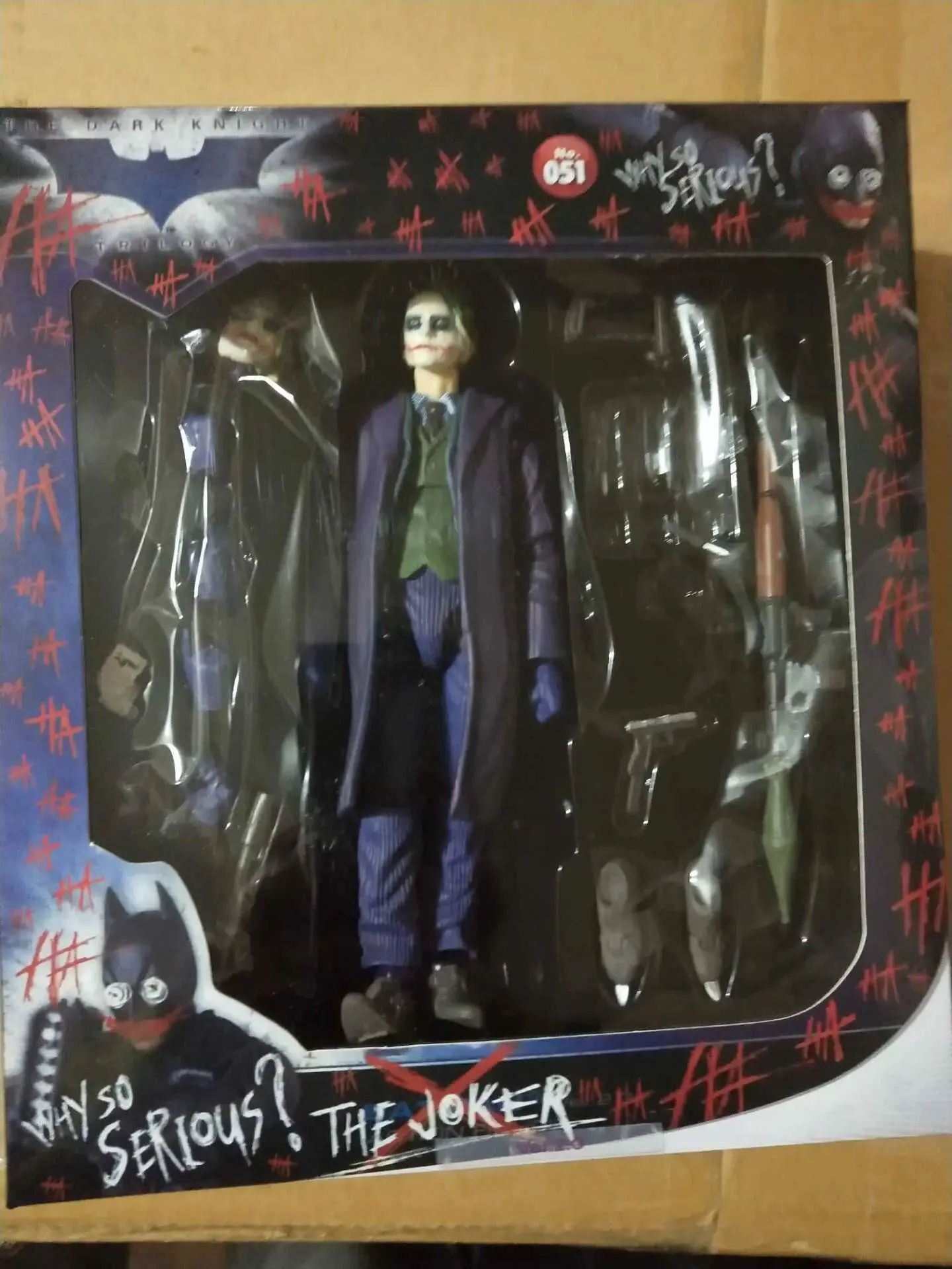 2025 New MAFEX 051 Joker In Articulated Action Figure From
