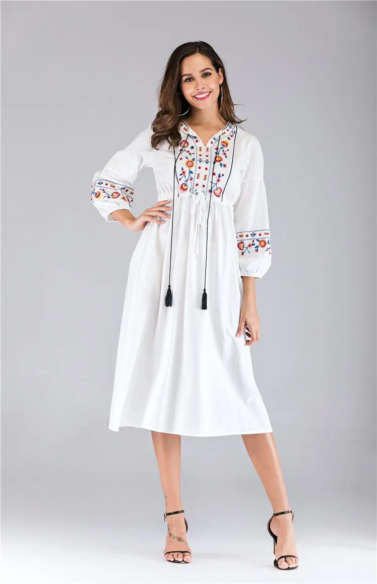 ukraine embroidered dress Simple Elegant Satin Wedding Dress With Square Neckline ET3073 – JoJo Bridal  Shop
