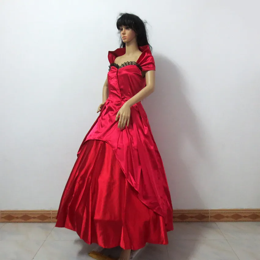 chinese dress ladies The Greatest Showman Bearded Lady Women Lettie Lutz Dress Cosplay Costume, L main image 0