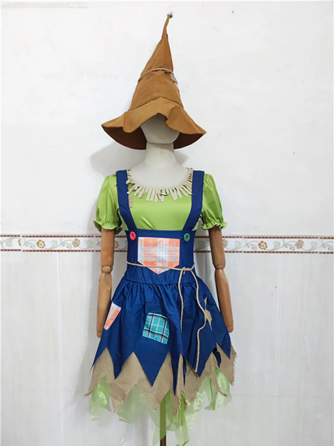 Sexy Lady Scarecrow Costume Dress Set for Women Halloween Masquerade Party  Polyester from Dhgate Others Apparel - price 38.09