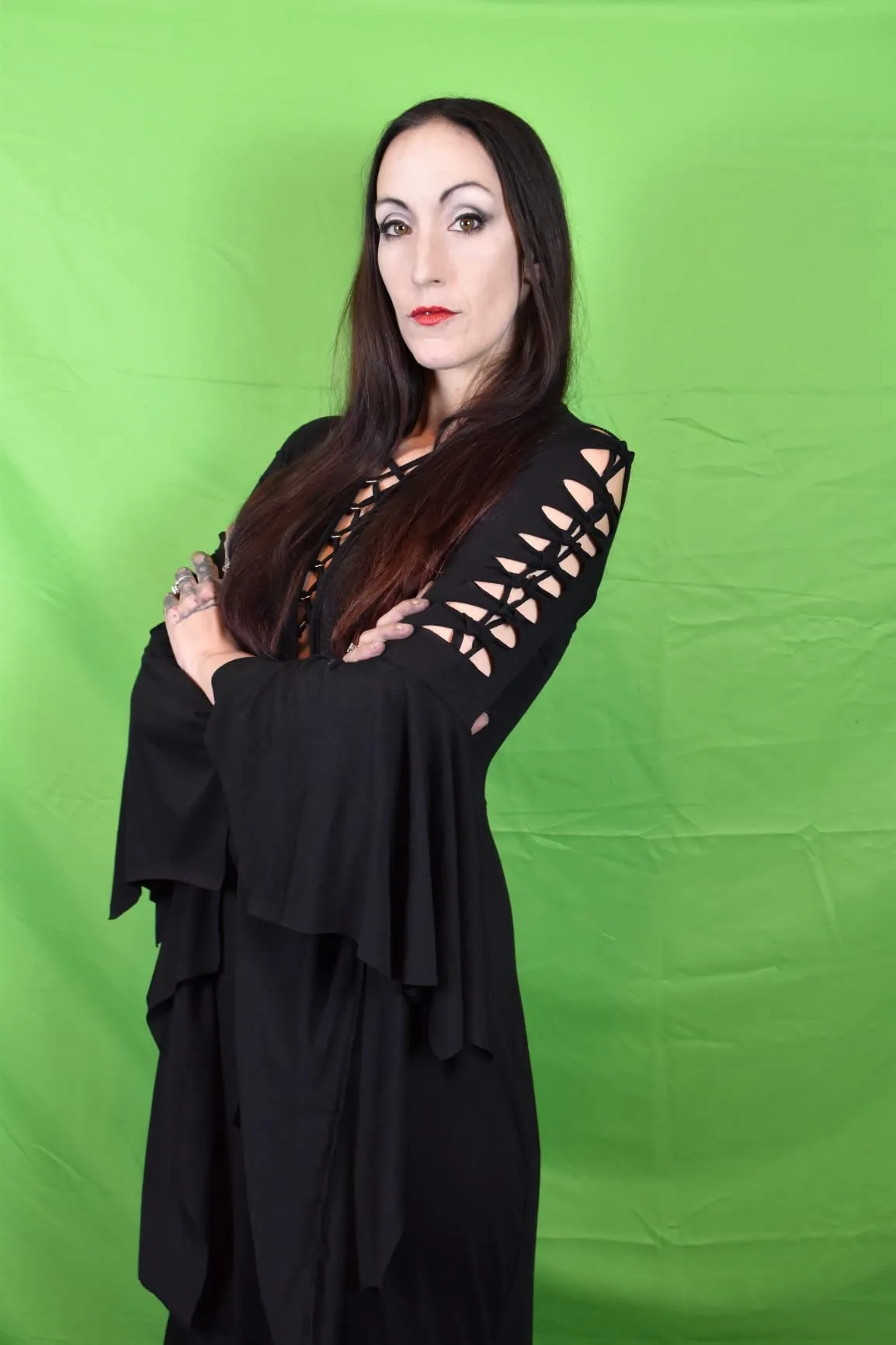 fitted lace wedding dress Amazon.com: UQJE Women's Morticia Addams Costumes Plus Size Dress Gothic  Black Maxi Dress Halloween Cosplay-S : Clothing, Shoes & Jewelry