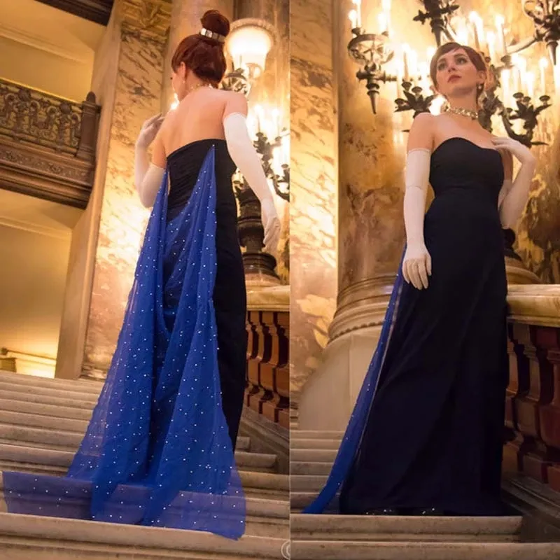 blue dress from anastasia Long Formal Dress 61601 by Alyce