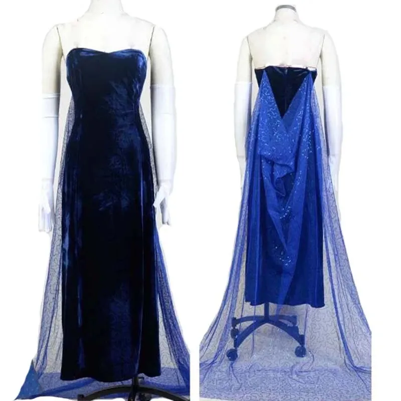 blue dress for baby girl Anastasia Blue Dress, Anastasia Princess Cosplay Costume – CoserZ
