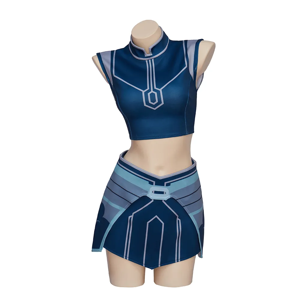 ahsoka blue dress Della Midi Dress - Pale Blue