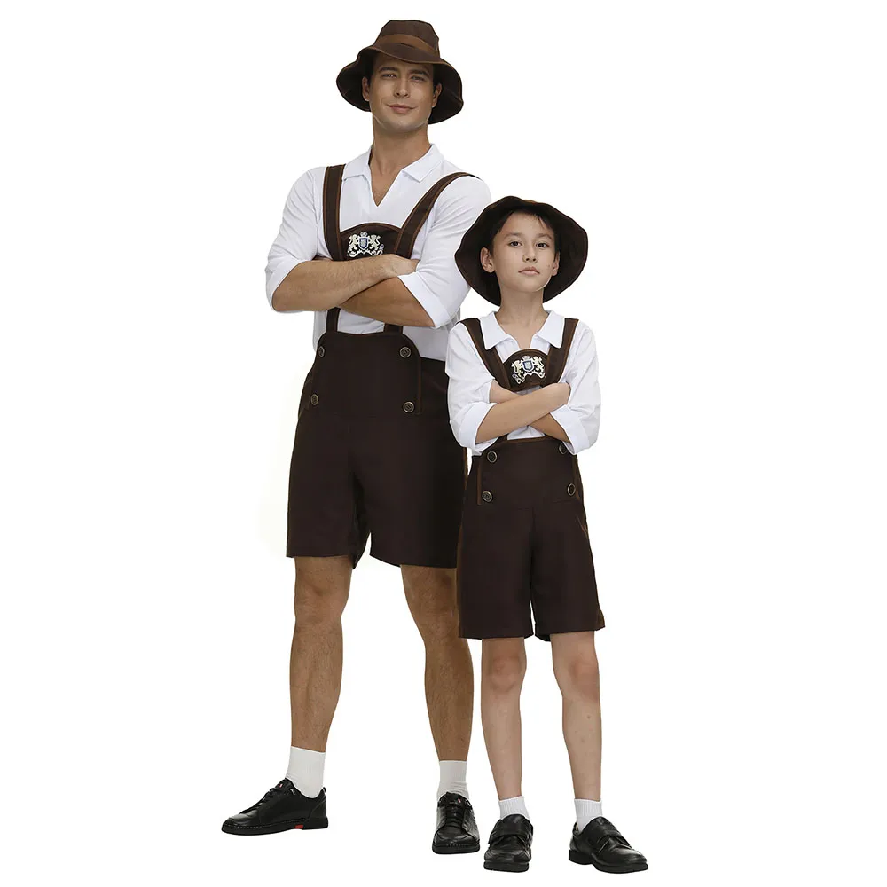 Overalls Pants Costume Set for Women Brown Polyester Shorts Overall German Oktoberfest Outfit from Dhgate Others Apparel - price 23.54 Overalls Pants Costume Set for Women Brown Polyester Shorts Overall German Oktoberfest Outfit from Dhgate Others Apparel - price 23.54