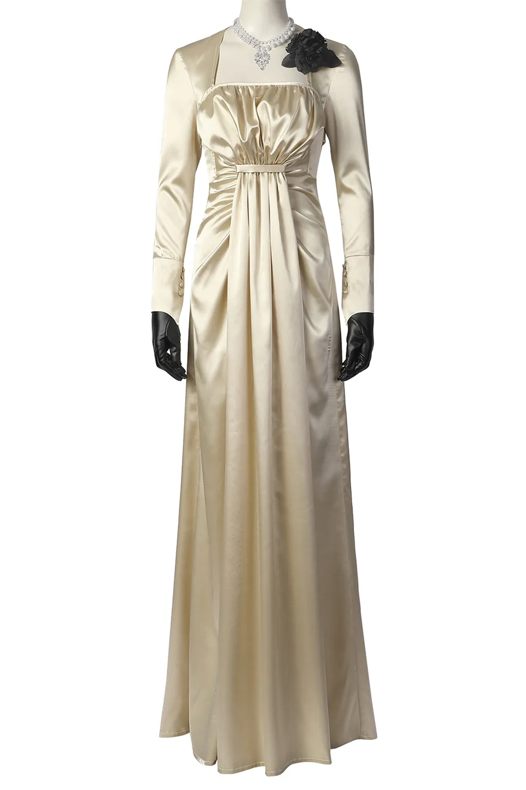 chinese dress ladies Amazon.com: Lady Dimitrescu Cosplay Costume Womens Vampire Alcina Halloween  Party Long Dress Outfit with Wig Hat XXL/3XL : Clothing, Shoes & Jewelry main image 0