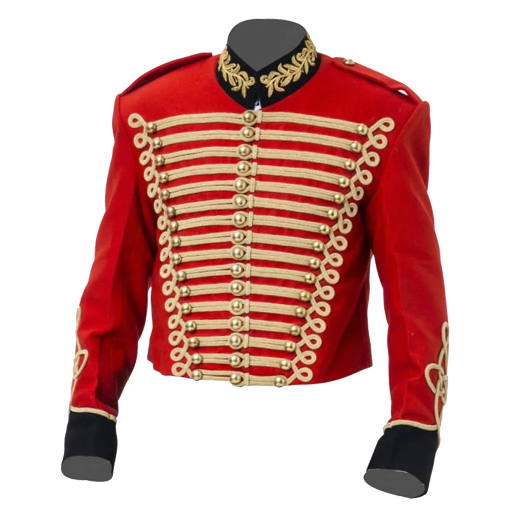 Men's Victorian Gothic Military Hussar Officers Cosplay Jacket Napoleon Red  Civil War Coat Polyester from Dhgate Others Apparel - price 118.53
