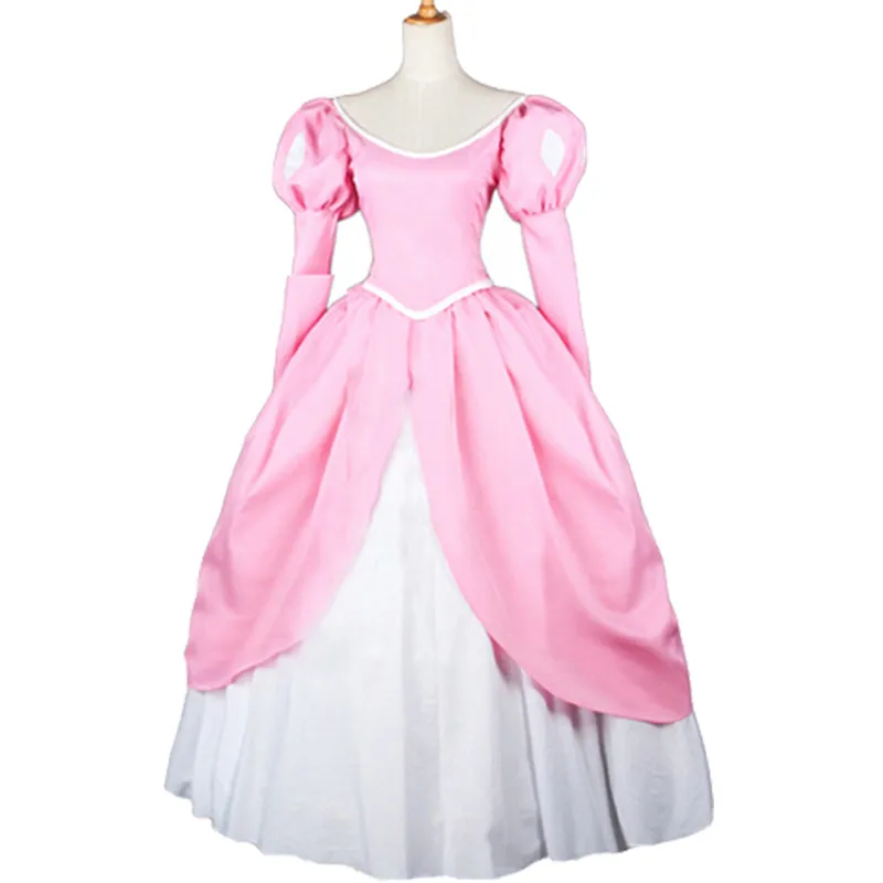 open lace back dress Shop Disney Princess Ariel in Pink Dress Figurine – Costume World Middle  East