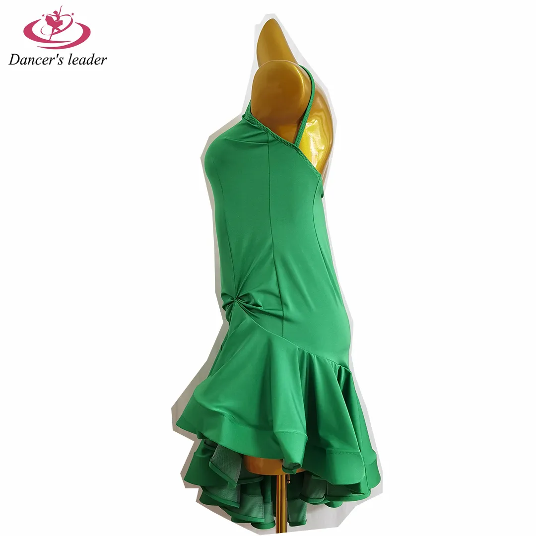 slim fit dress slacks Emerald Green Latin-Rhythm Dress On Sale