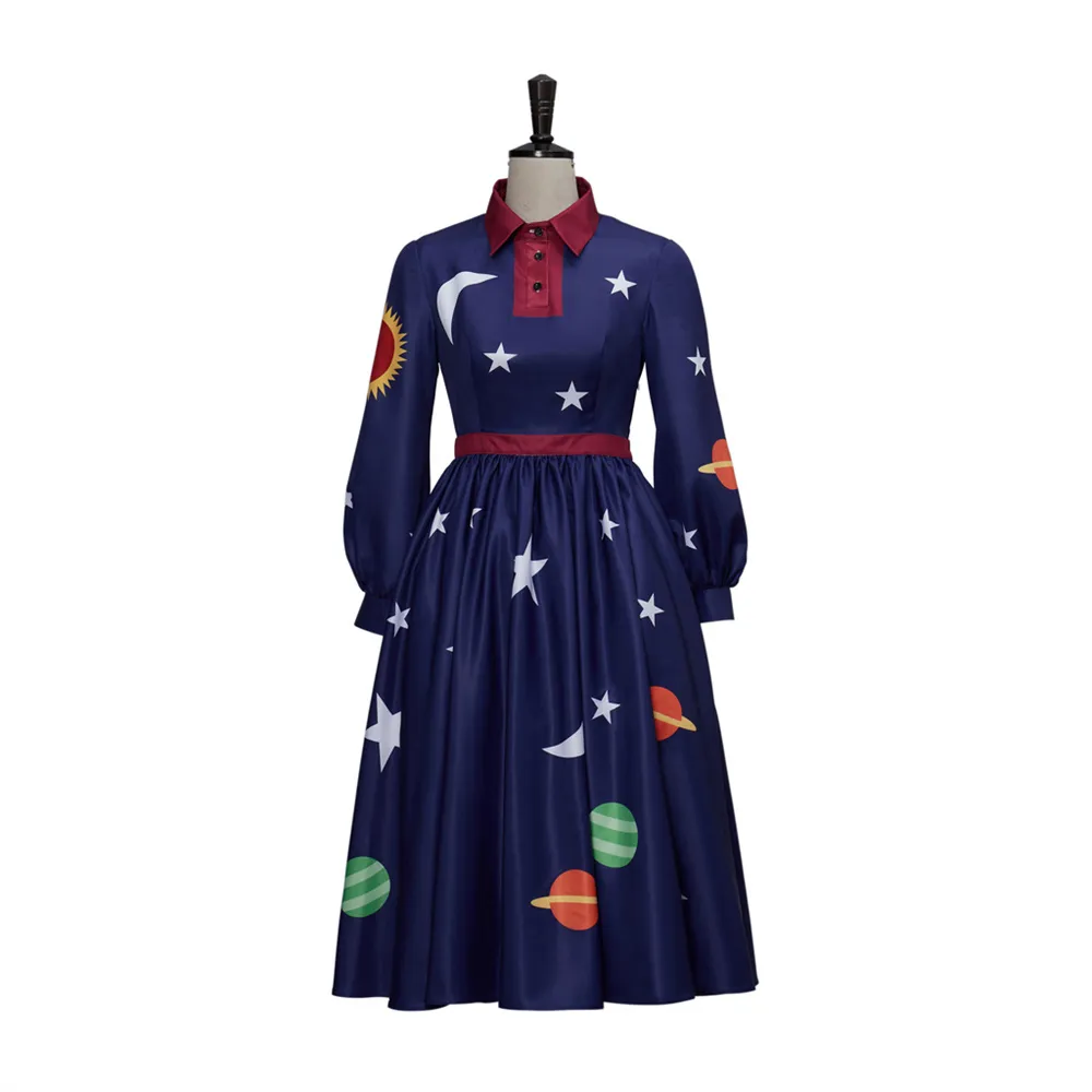 Ms. Frizzle Magic School Bus Costume, Planet Print Dress | DHgate Ms. Frizzle Magic School Bus Costume, Planet Print Dress | DHgate