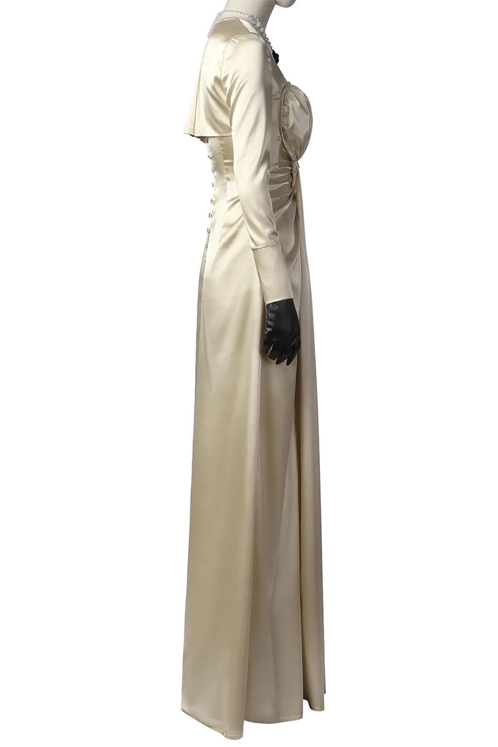 Lady Dimitrescu Cosplay Costume Set for Women Polyester Dress with Headgear  Inspired by Dimitrescu from Dhgate Others Apparel - price 114.2