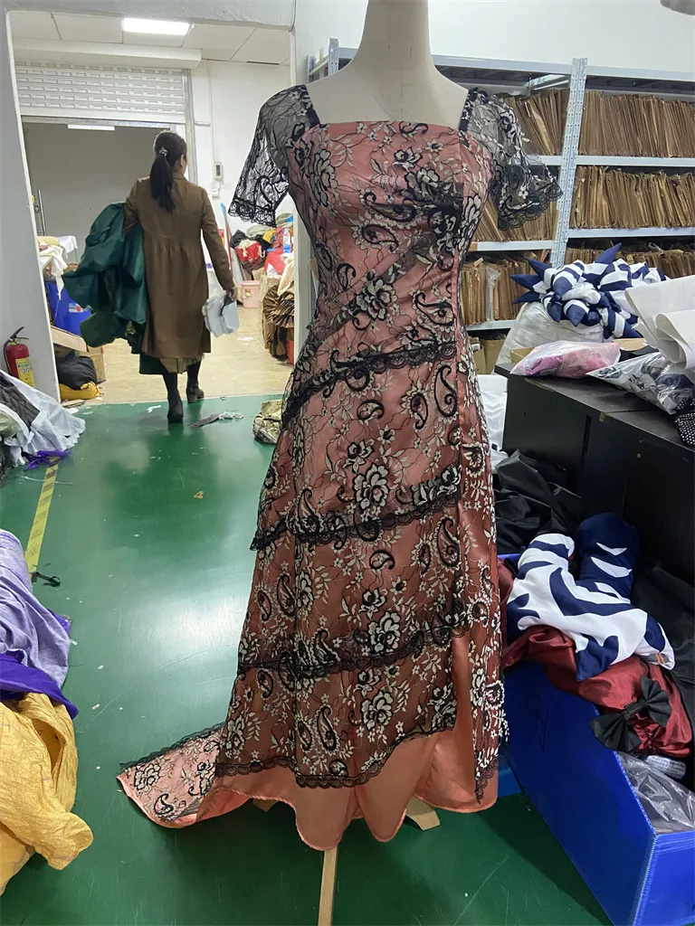 Romanticitanic Lace - Regency Long Modern filipiniana dress for Evening Gown or B Version