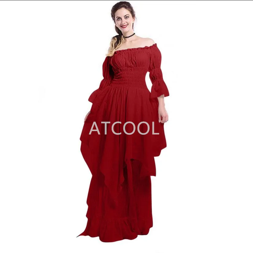 ladies a line dress Yash Gallery Women's Stripe Printed A-line Dress main image 0