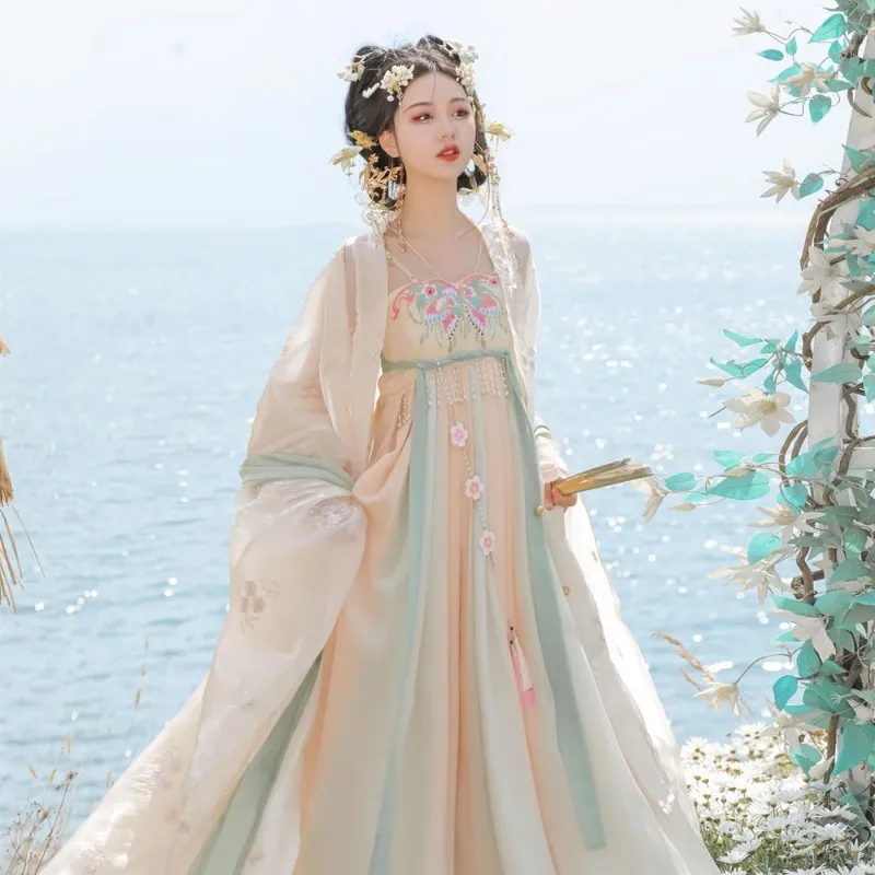 Chinese Traditional Princess Hanfu Dress Tang Dynasty... From 54,05  |  DHgate