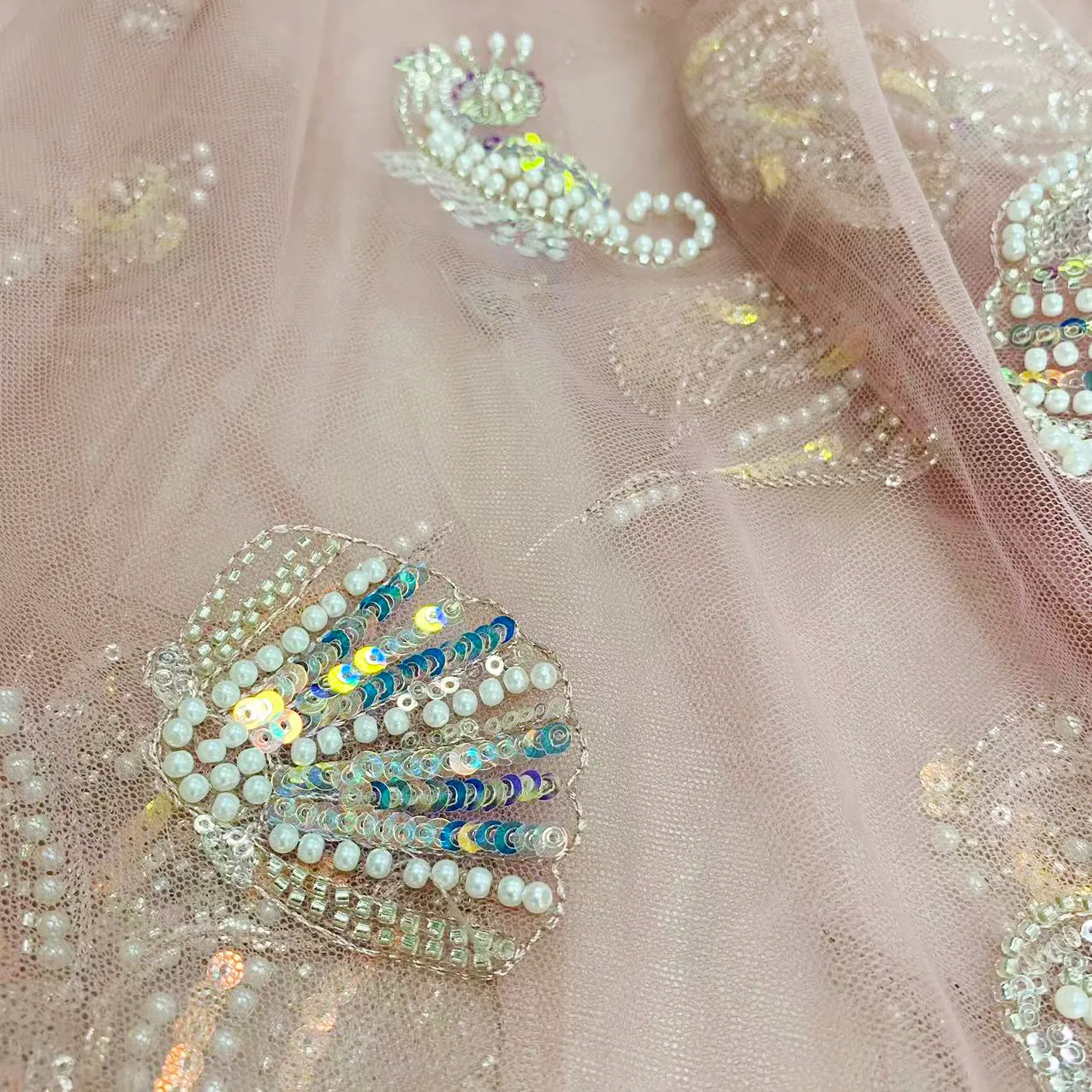 shell beaded dress Caleb Gemstone Beaded Dress – Mew Mews main image 0