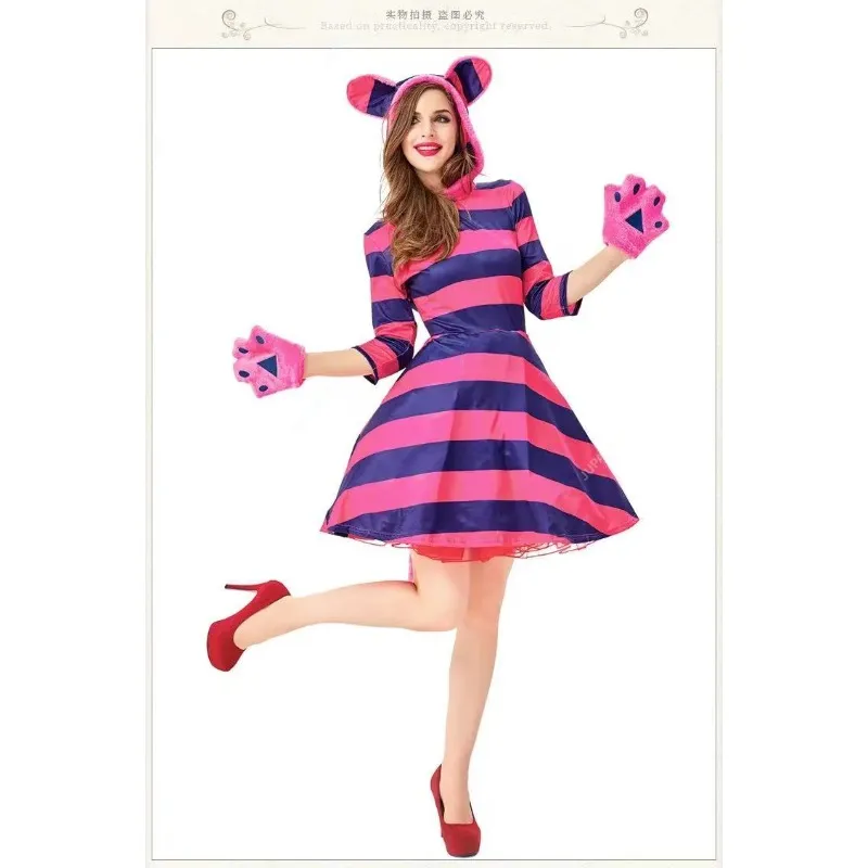 blue cheshire cat dress 80056