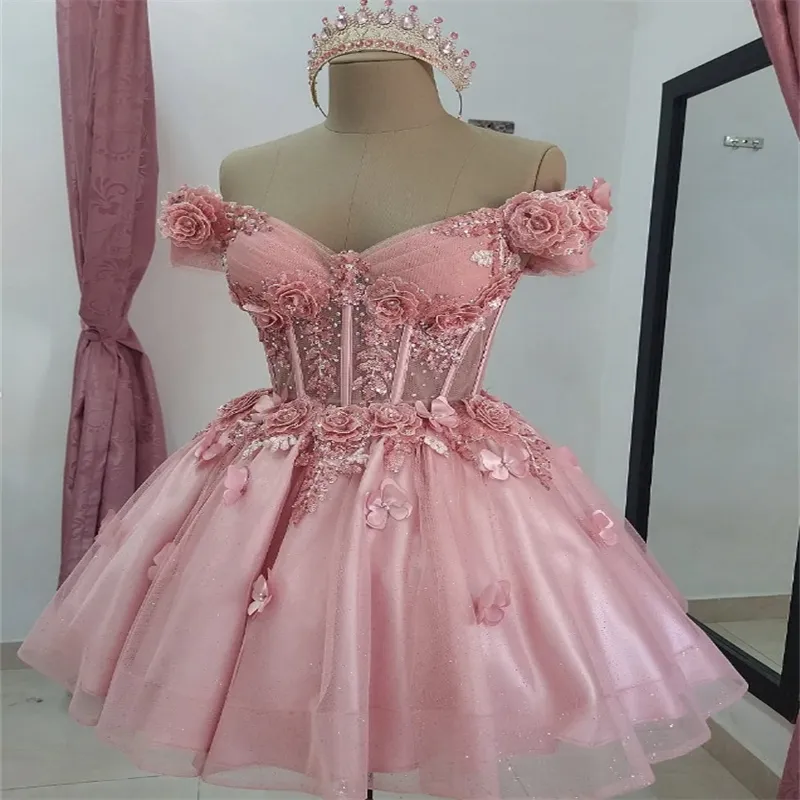 short pink quince dresses MQTIME