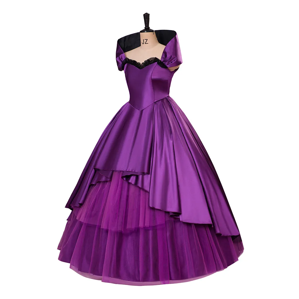 strapless open back dress Women's 1976 Carrie Bloody Prom Costume