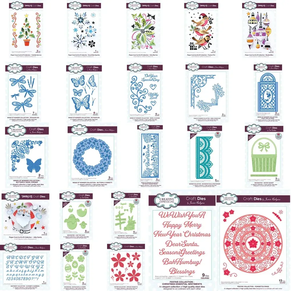 thumbnail image 2 of Peony Flowers Metal Die Cuts - Embossing Stencils For Card Making & Crafts 2 of 11