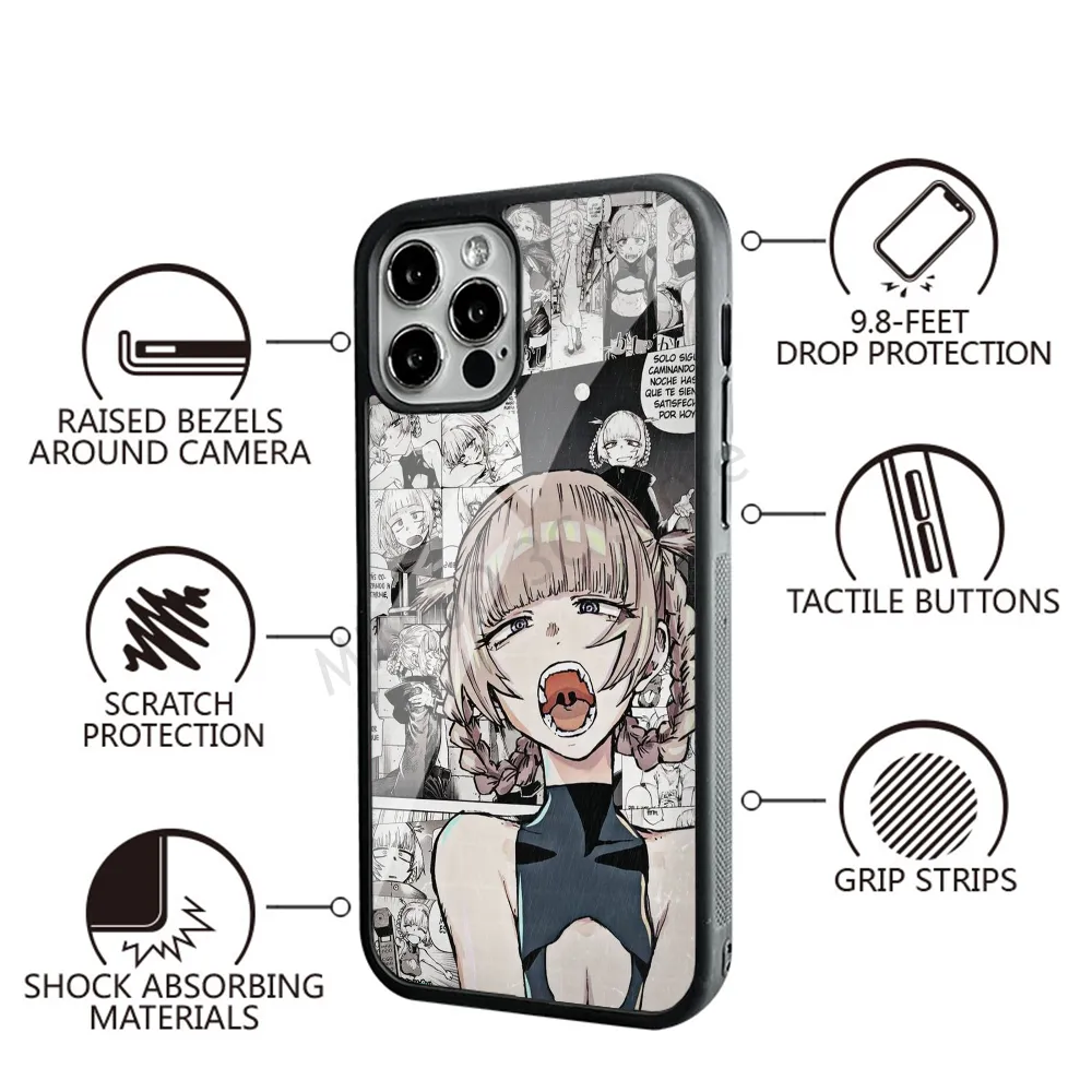 Himiko Toga My Hero Academia Magnetic Phone Case For IPhone 15 14