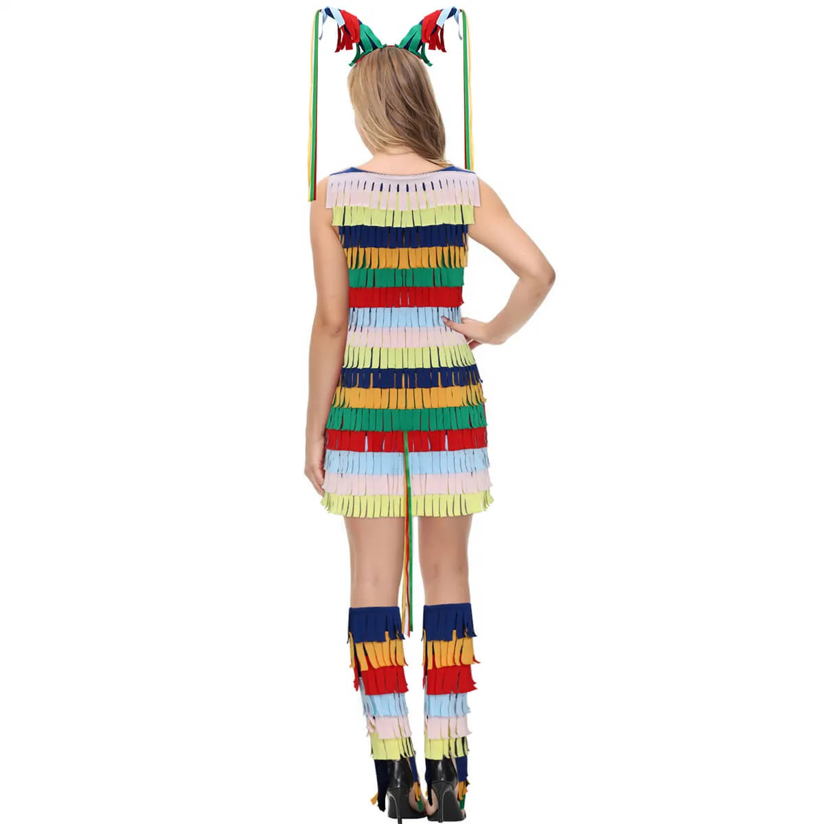 Pinata Costume Halloween Fancy Dress for Women