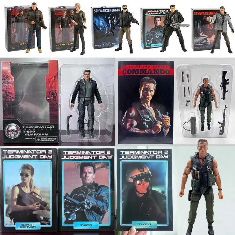 NECA 1/12 Scale Terminator 2 Judgment Day T-800 Arnold
