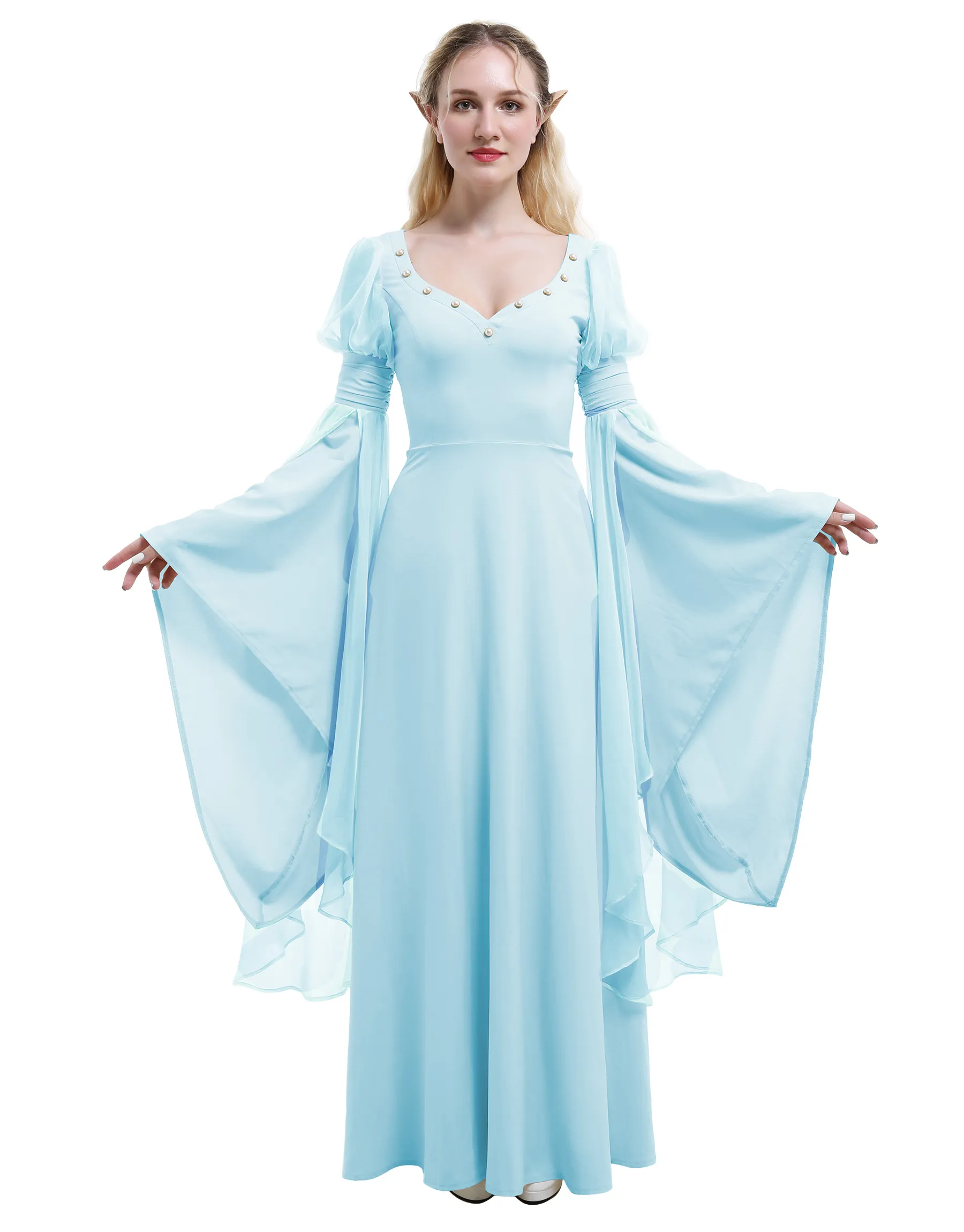 fairy elf dress Flower Fairies Princess Gown – Fairy Tong main image 1
