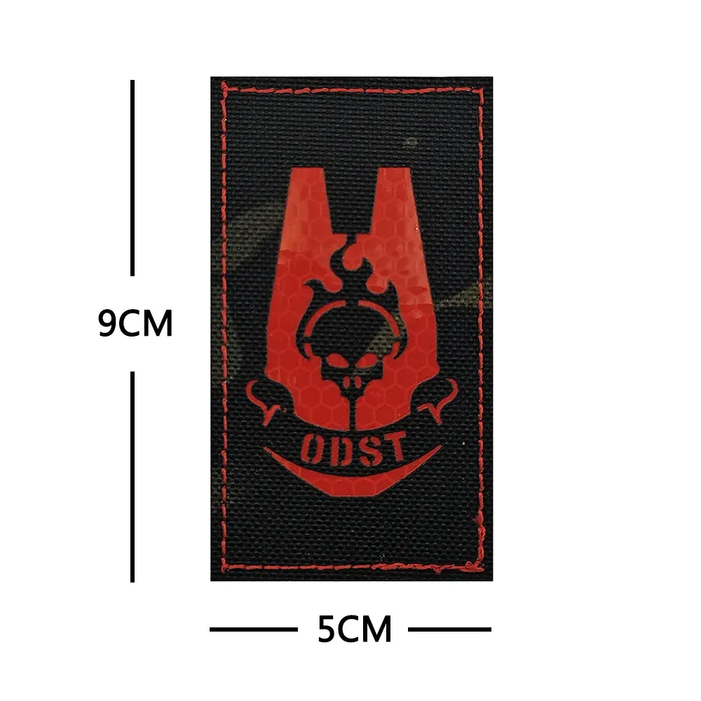 thumbnail interactive-video image 1 of Merit Tactical Combat 2.0 Inch Embroidered Hook & Loop Patch – Militaria Theme 1 of 4
