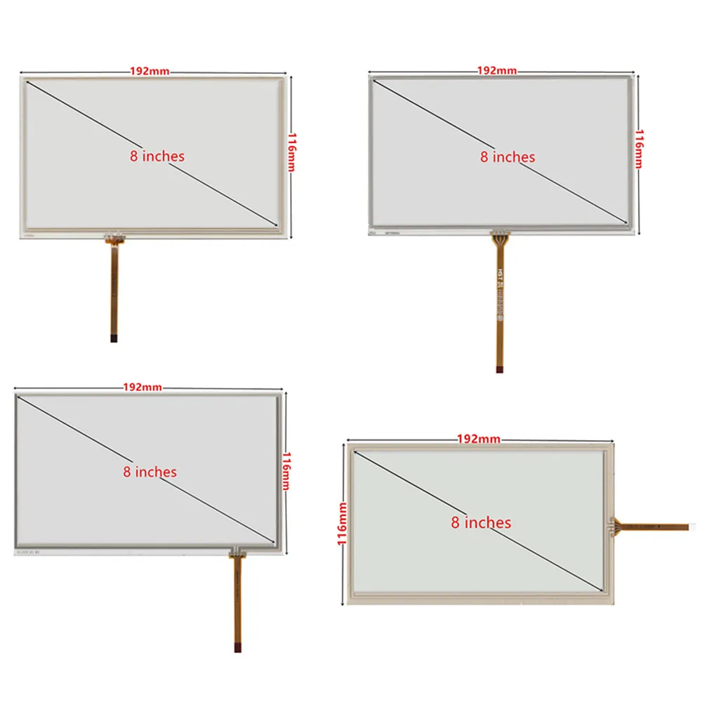 Universal 6.2 9 Inch 4 Pin Resistance Touch Screen... From Happywing666 ...