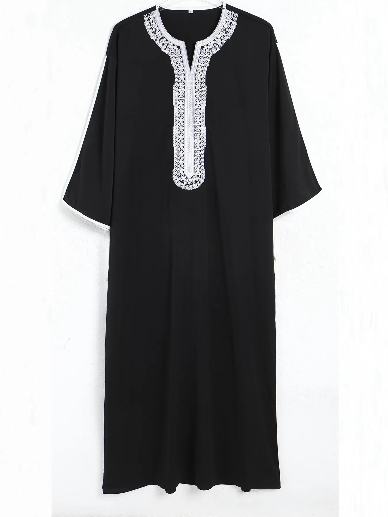 short jalaba dress White AlAseel Short Sleeve Islamic Clothing Kaftan Jubah Abaya Jalabya Ethnic Arabic Thobe Jalaba Maxi Muslim Long Dress Man