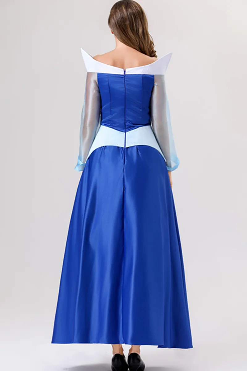 is aurora's dress blue or pink Aurora Modest White Dress Formal Evening Modest wedding dresses, Nikkah, Graduation, Formal, Daily, Abaya Store Near Me main image 1