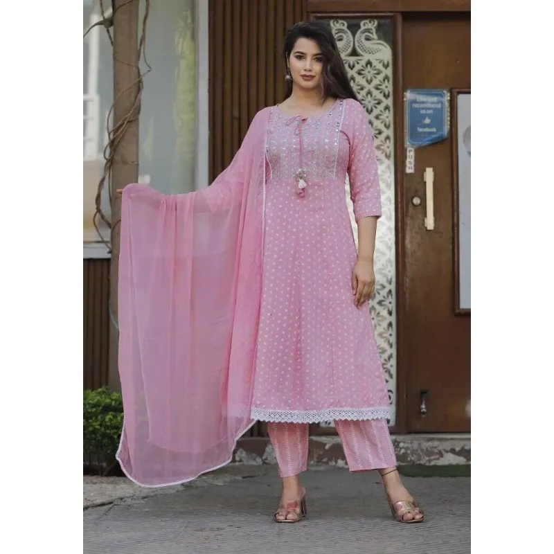 pink embroidered dress pakistani Pink Pakistani Wedding Sharara Suit With Beautiful Embroidery Work and –  Pravra Enterprise