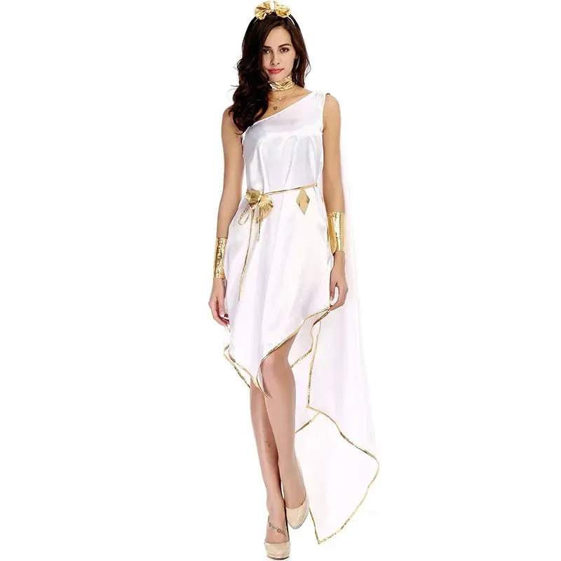 white and gold dress halloween costume Gold Polka Dot Dress – The Hidden Loft main image 0