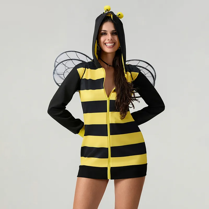 bumble bee fancy dress ladies Amazon.com: AOTHSO 7 Pack Halloween Women Bee Costume Set Bumble Wings  Headband Socks Lady Bee for Halloween Accessories : Clothing, Shoes &  Jewelry