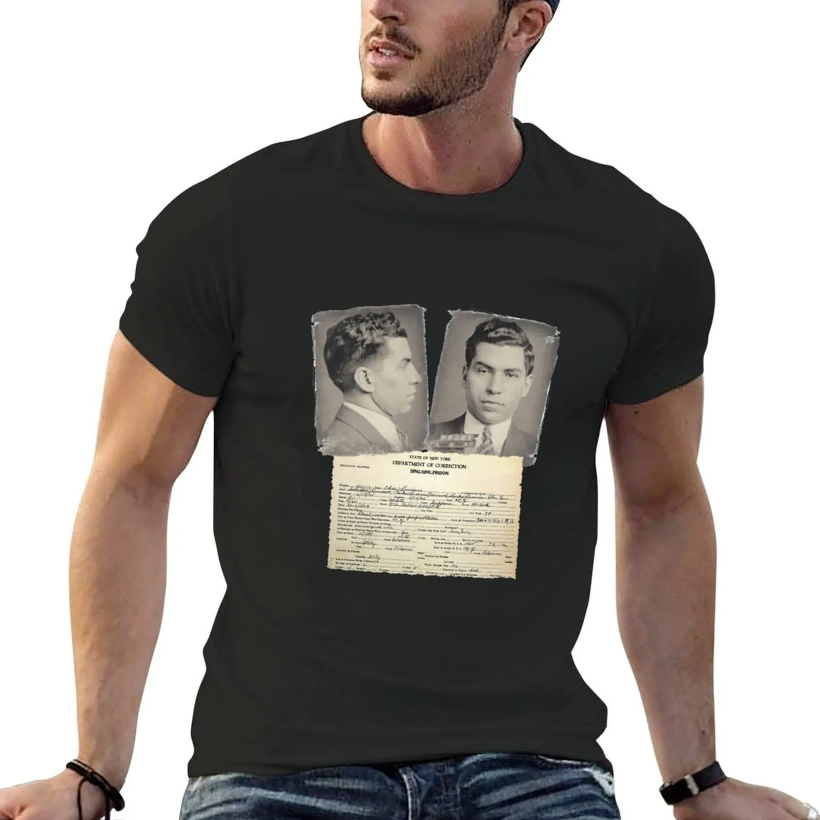 T-shirt Homme Luciano Blanc 100% Coton - Taille XL, Manches Courtes - OCCASION Très Bon état