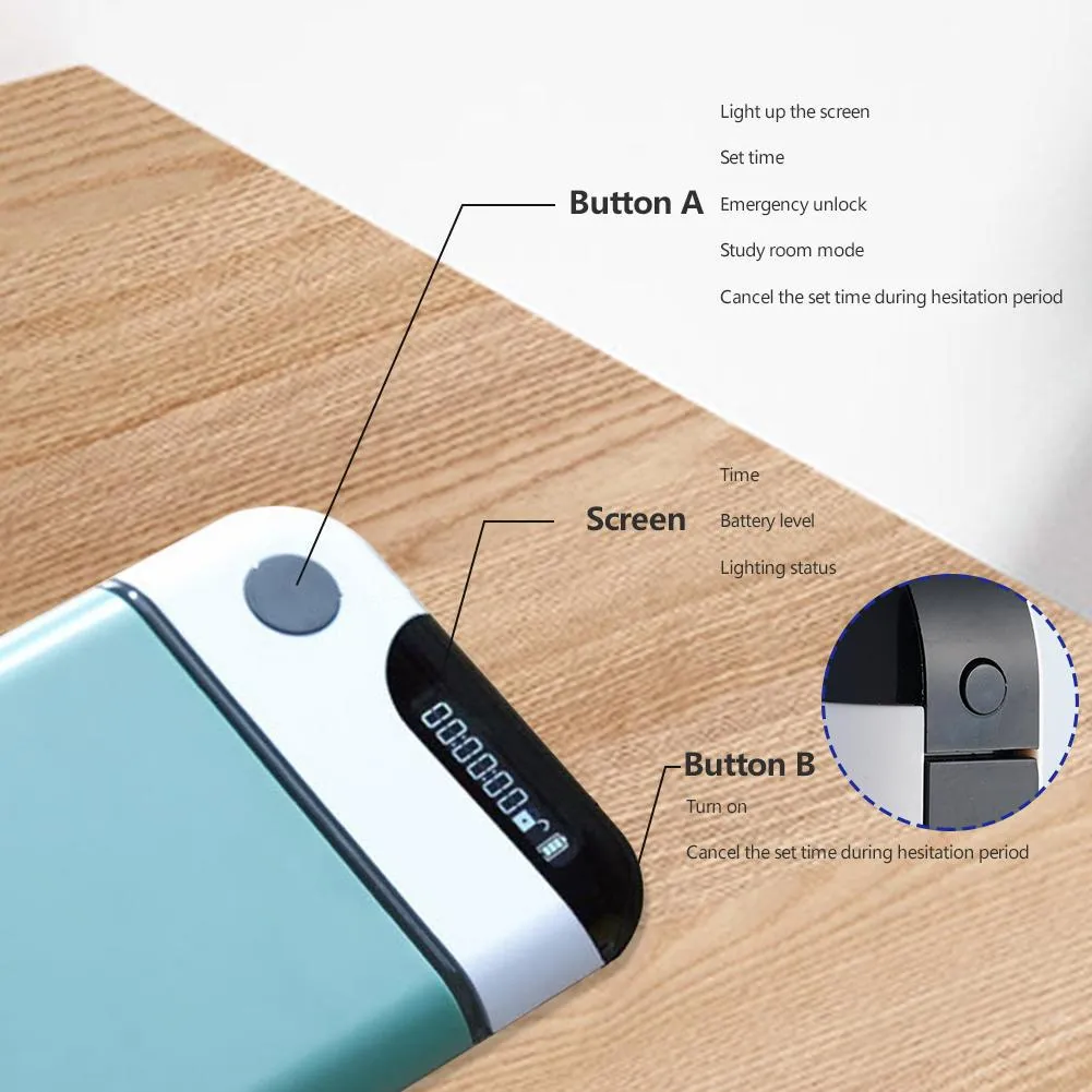 Timer Lockbox Phone Keepin Portable Phone Lock Box With Timer Timed... From Happywing666 ...