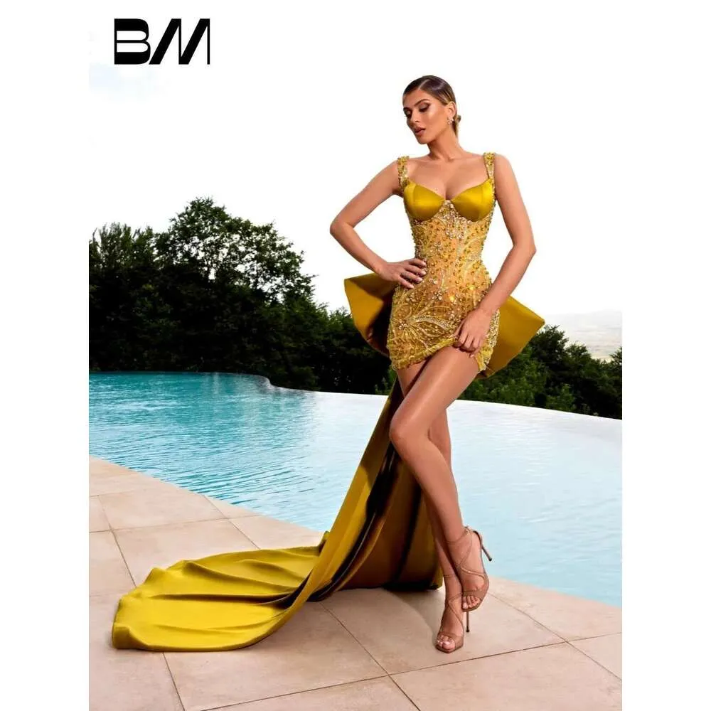 Save Big on Bulk Short Bow Evening Birthday Dress Vogue Short Evening With  Bow Female Sweet Birthday Personalized Celebrity Ball 2025 Modern Illusion  ..., image size:1000x1000