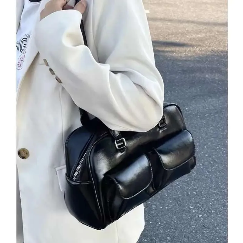 Vintage schoudertas voor dames wit leren handtas chic casual_voghion.com