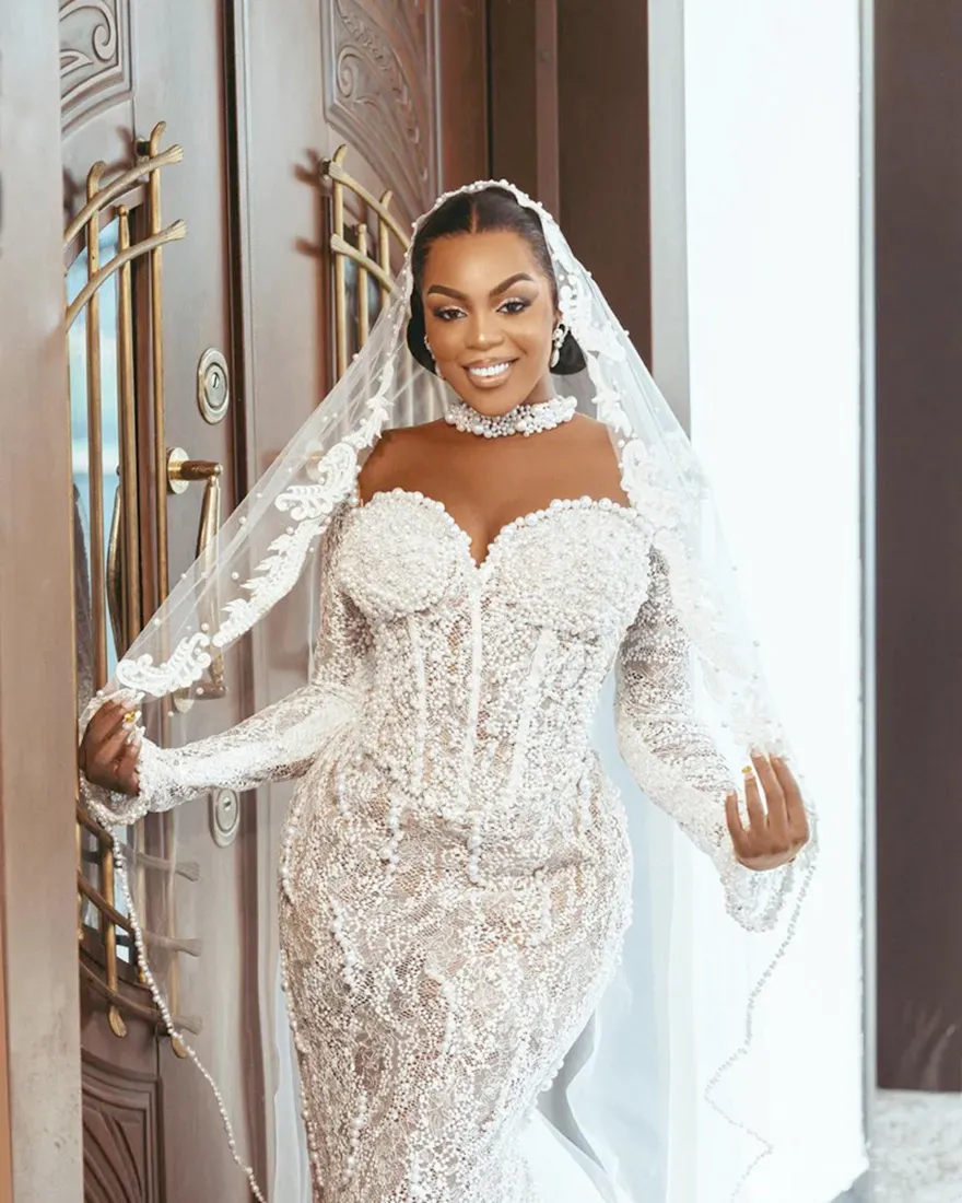 Lace Wedding Vows Wedding Dress Shop Wedding Dresses Mermaid Style, Elegant  Mermaid Gown Wedding 2025 High