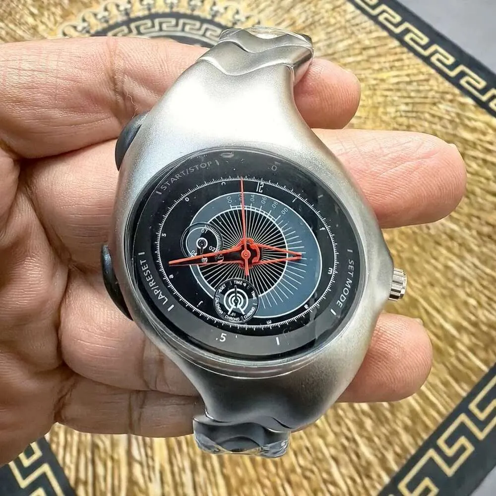 Alien Twist Original Distorted Y2K Retro Digital Watch with 