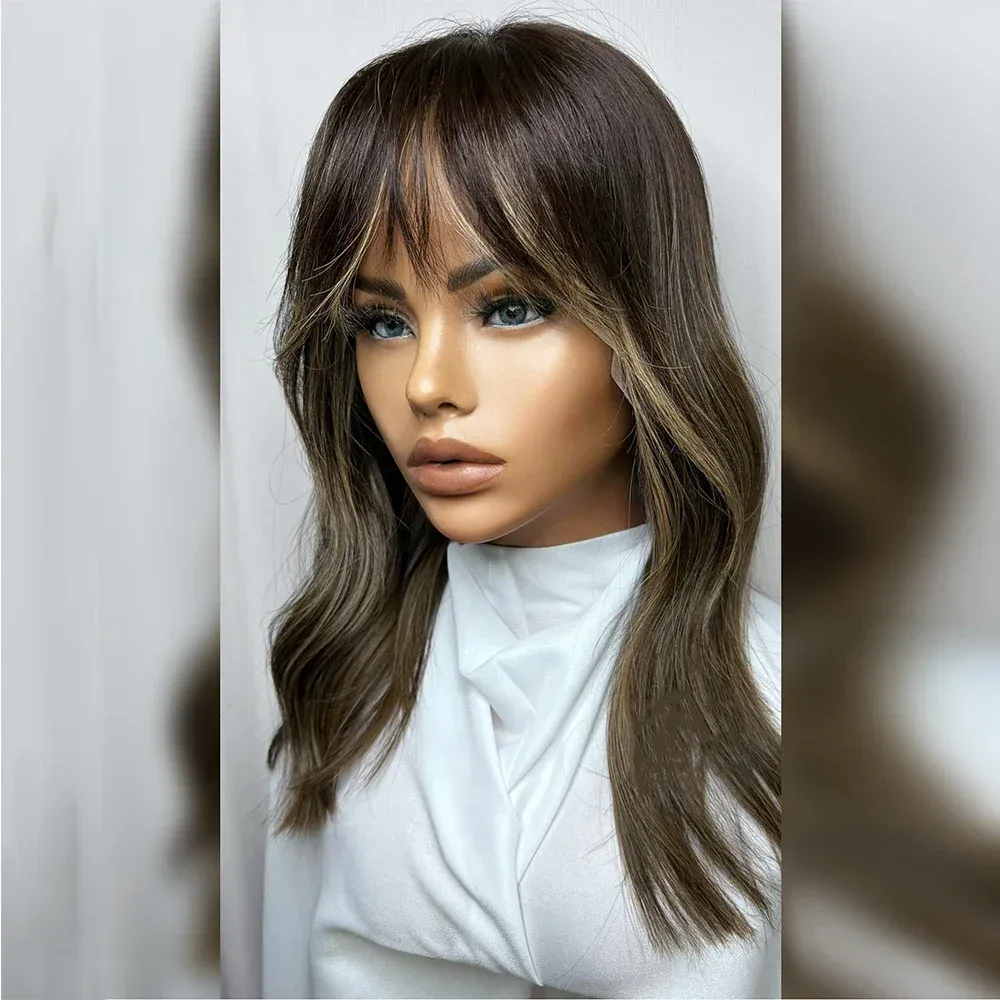 Human hair 100% unprocessed lace front wig Outre MyTresses Black Label 13x5 Lace Frontal Wig 100  main image 4